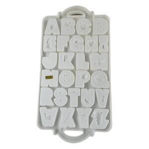 Giftco Vintage Gelatin Easy as ABC Alphabet Mold A-Z Kids Sensory Play Fun Shape